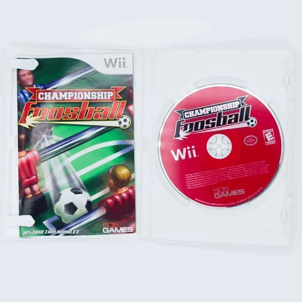 Wii Cabela's Big Game Hunter and Championship Foosball